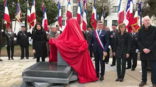 Inauguration de la Place Simone Veil et de son buste à La Roche-sur-Yon - Vendée