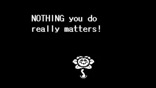 Undertale - Flowey doesn't kill Asgore Ending