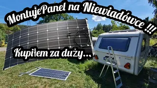 #95 Montuję Panel Fotowoltaiczny na Przyczepie Kempingowej Niewiadów n126 !!!