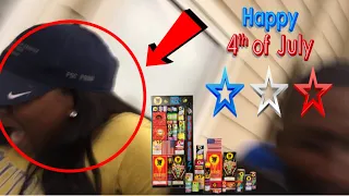 4TH OF JULY FIREWORKS  PRANK ON GIRLFRIEND!!!