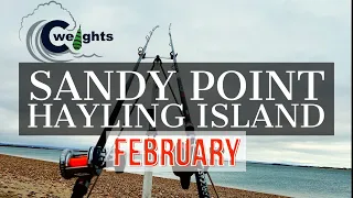 Fishing SANDY POINT, Hayling Island | Low Water Mark - Sea Fishing UK February