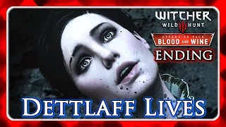 Witcher 3 🌟 BLOOD AND WINE ► No Ribbon Ending - Dettlaff Lives, Regis Stays, Yennefer Romance