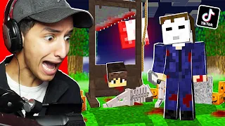 HALLOWEEN MINECRAFT TIKTOK HACKS THAT ACTUALLY WORK!