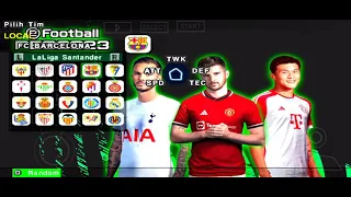 Football PES 2023/24 PSP new update face transfer kit young players new promotion team