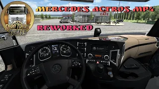 Mercedes Actros MP4 Reworked (Делаем Сами) Euro Truck Simulator 2 (v1.47.x)