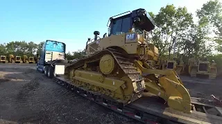 Как он ЭТО тянет? CAT D6 Тяжелый дальнобой