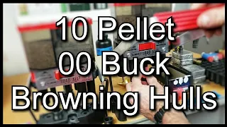 12ga 10 Pellet 00 Buck & Longshot Powder - Browning Hulls