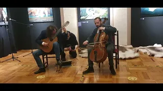 И.Альбенис Астурия, Asturias - Isaac Albéniz, Dmitry Illarionov (guitar), Boris Andrianov (cello)