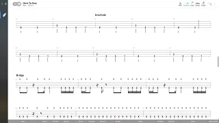 Korn - Here To Stay (BASS TAB PLAY ALONG)