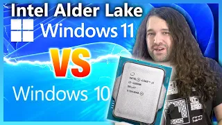 Intel Windows 10 vs. Windows 11 Alder Lake Benchmarks (12900K & 12600K CPUs)