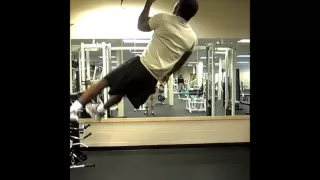 19 one arm pull ups. (10 right arm, 9 left arm)