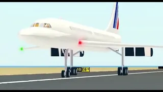 Air france flight 4590 PTFS crash animation