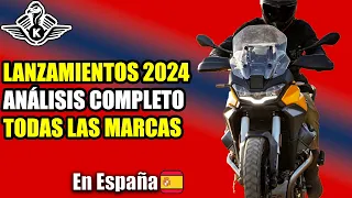LANZAMIENTOS DE MOTOS 2024 - Todas las marcas (BMW, Ducati, Yamaha, Honda, Kawasaki, Harley y más)