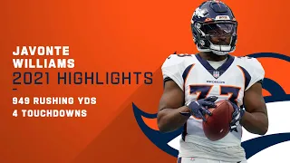 Javonte Williams Highlights from 2021 Season | Denver Broncos