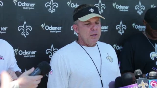 Saints' Sean Payton on "contested" team scavenger hunt