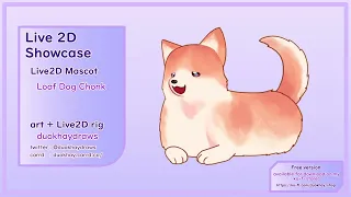 Live2D Mascot - Loaf Dog Chonk