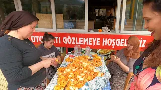 CAKIRLAR SEDIR GOZLEME ANTALYA - Turkish Traditional Breakfast Village