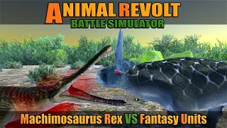 Machimosaurus Rex vs Fantasy Units - Animal Revolt Battle Simulator