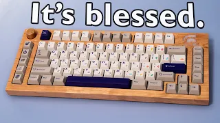 The Thockiest Keyboard.. Is Made Out of WOOD.