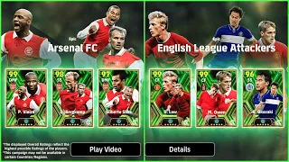 eFootball 24 Mobile  - Arsenal FC - English League Attackers  PACK OPENING