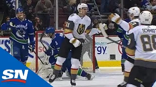 Mark Stone Puts Home Rebound To Score First Goal With Golden Knights