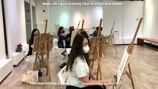 a nude art class in Singapur city || par01 ||