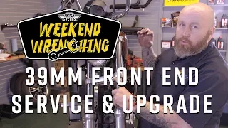How to Service 39mm Front Forks : Spring Upgrade