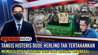 INNALILLAHI, Tangis Histeris Dude Harlino, Saat Membaca Wasiat Sang Istri Sebelum Meninggal Dunia