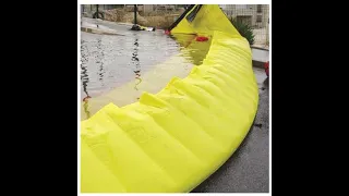 Quick Dam Water-Gate Portable Flood Barrier  20in.H x 50ft.L Model# QDWGWL-2050