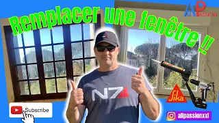 TUTO comment remplacer une fenêtre bois par une fenêtre PVC facilement