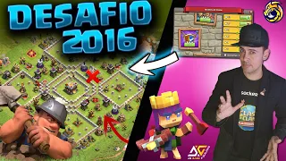 ⭐DESAFIO 2016 MODO FACIL 10 ANIVERSARIO CLASH OF CLANS BY SOCKERS