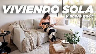 Mi nueva vida sola - Living Alone Diaries │ What The Chic