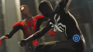 Symbiote Peter Beats Miles in Marvel's Spider-Man 2