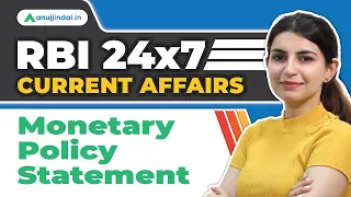 RBI Grade B | RBI 24*7 Current Affairs | Monetary Policy Statement | Apr 23,Day 02