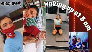 NURSING SCHOOL WEEK IN MY LIFE | exam, 12 hour shifts, 5 am workouts & more