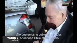 Visión Siete: Escrache a Rockefeller en Chile