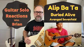 GUITAR SOLO REACTIONS ~ ALIP BA TA ~ Buried Alive