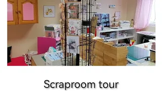 Enfin mon Scraproom Tour