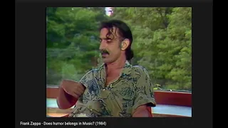 Zappa on drugs and politics