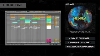 How to make future rave like MORTEN, David Guetta (Ableton Live template - Nebula)