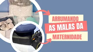 ARRUMANDO AS MALAS MATERNIDADE DA MAMÃE E DO BEBÊ - REVELANDO O NOME DO BEBÊ