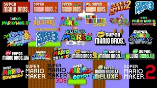 Super Mario Bros. Theme Ultimate Mashup (Mainline Series)