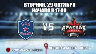 🏆 Кубок Ладоги 2008  СКА-Стрельна 🆚 Красная Звезда  29 Октября, начало в 17:30  Арена «ХОРС»