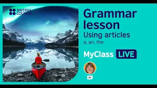 Grammar Lesson: Articles