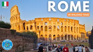 Ancient Rome Explored: From Colosseum to Roman Forum | 4K Walking Tour