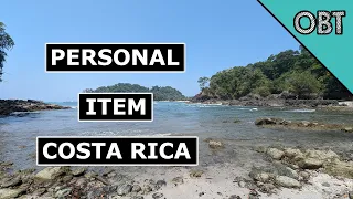 Personal Item Only Travel to Costa Rica with the GoRuck GR2