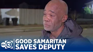 Good Samaritan details fiery crash in emotional interview after rescue