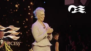 Godmother Hannah Waddingham Officially Names Sun Princess! | Princess Cruises