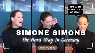 "Simone Simons' Rare German Chat: 'The Divine Conspiracy' Throwback"