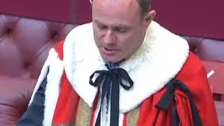 Nick's introduction in the House of Lords